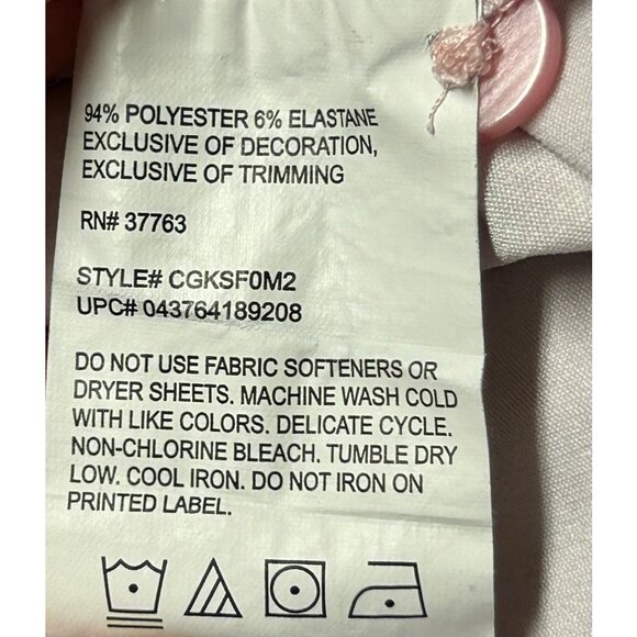 Callaway Men's Pink Opti-Dri Golf Polo Shirt Size M Geometric Print Comfortable - Picture 5 of 8